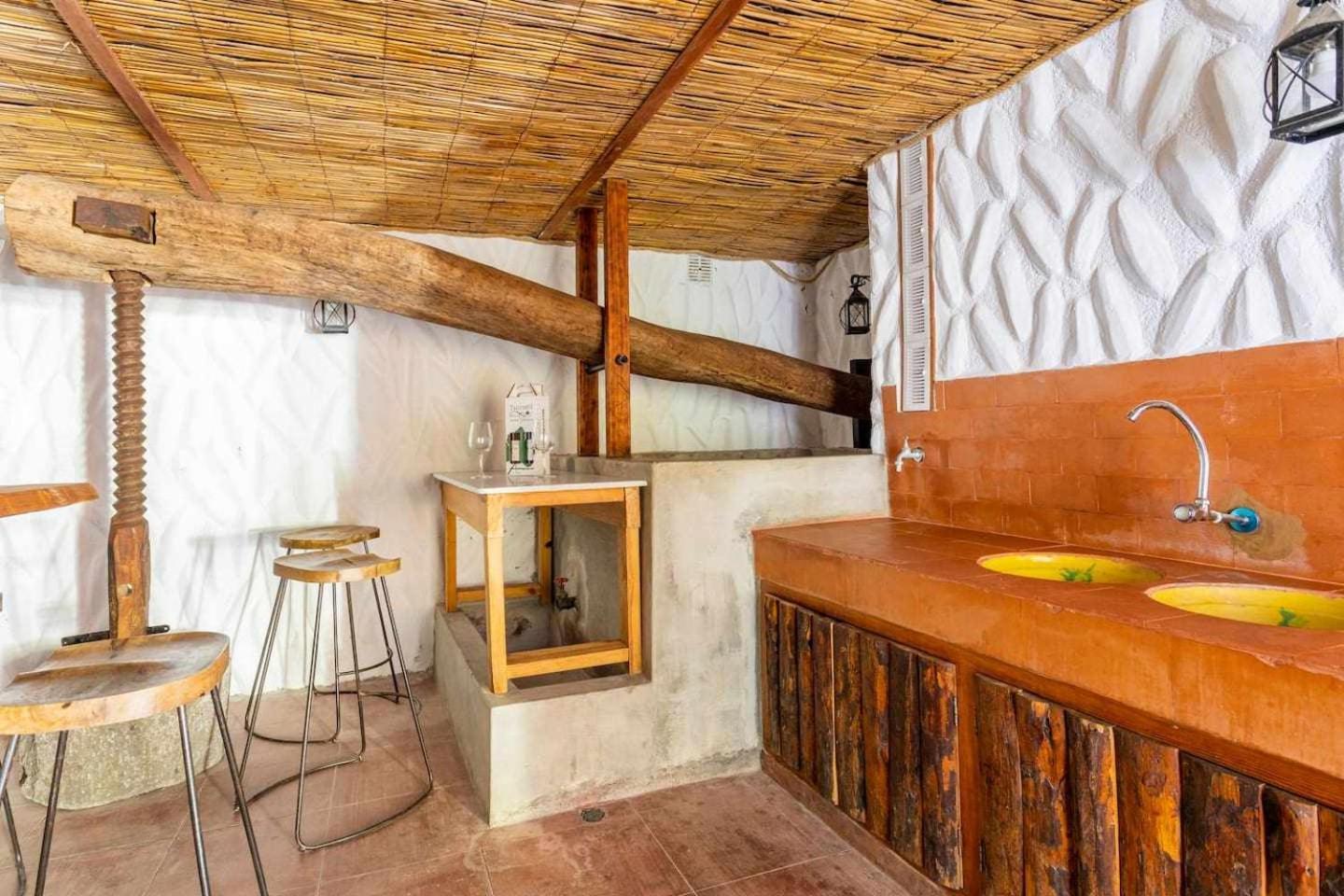 Casa Con Jardin Para Familias Y Grupos 特格斯特 外观 照片